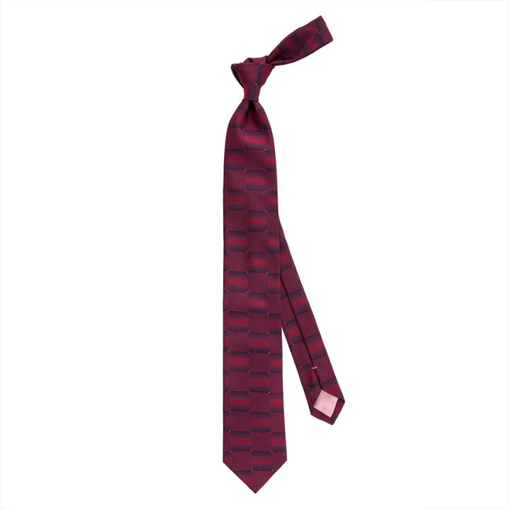 Thomas Pink Maynard Texture Woven Tie Red/navy