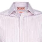 Thomas Pink Ian Stripe Classic Fit Double Cuff Shirt Pink/white  Regular