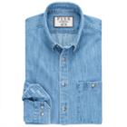 Thomas Pink Nash Plain Slim Fit Button Cuff Shirt Pale Blue/plain