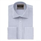 Thomas Pink Holden Check Classic Fit Double Cuff Shirt Blue/white  Regular