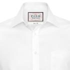 Thomas Pink Dillon Plain Classic Fit Button Cuff Shirt White  Long