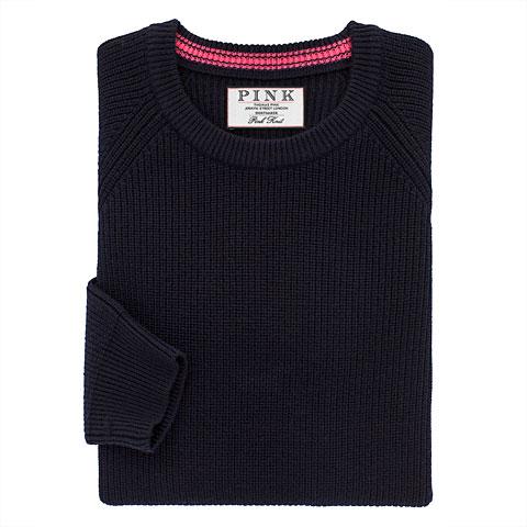 Thomas Pink Hewett Jumper Navy/plain