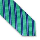 Thomas Pink Ford Stripe Woven Tie Green/navy
