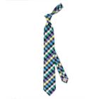 Thomas Pink Selby Check Woven Tie Blue/green