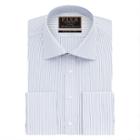 Thomas Pink Wrighton Stripe Slim Fit Double Cuff Shirt White/blue