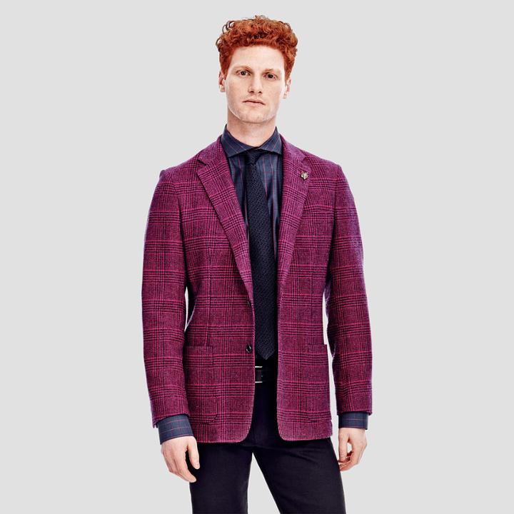 Thomas Pink Harmer Jacket Pink/grey