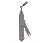 Thomas Pink Edward Check Woven Tie Charcoal/yellow