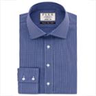 Thomas Pink Hardwick Check Athletic Fit Button Cuff Shirt Blue/white