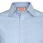 Thomas Pink Royal Oxford Classic Fit Double Cuff Shirt Blue  Regular