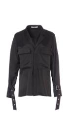 Mendini Twill Shirt Jacket With Buckle Detail
