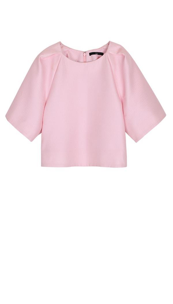 Simona Jacquard Cropped Top