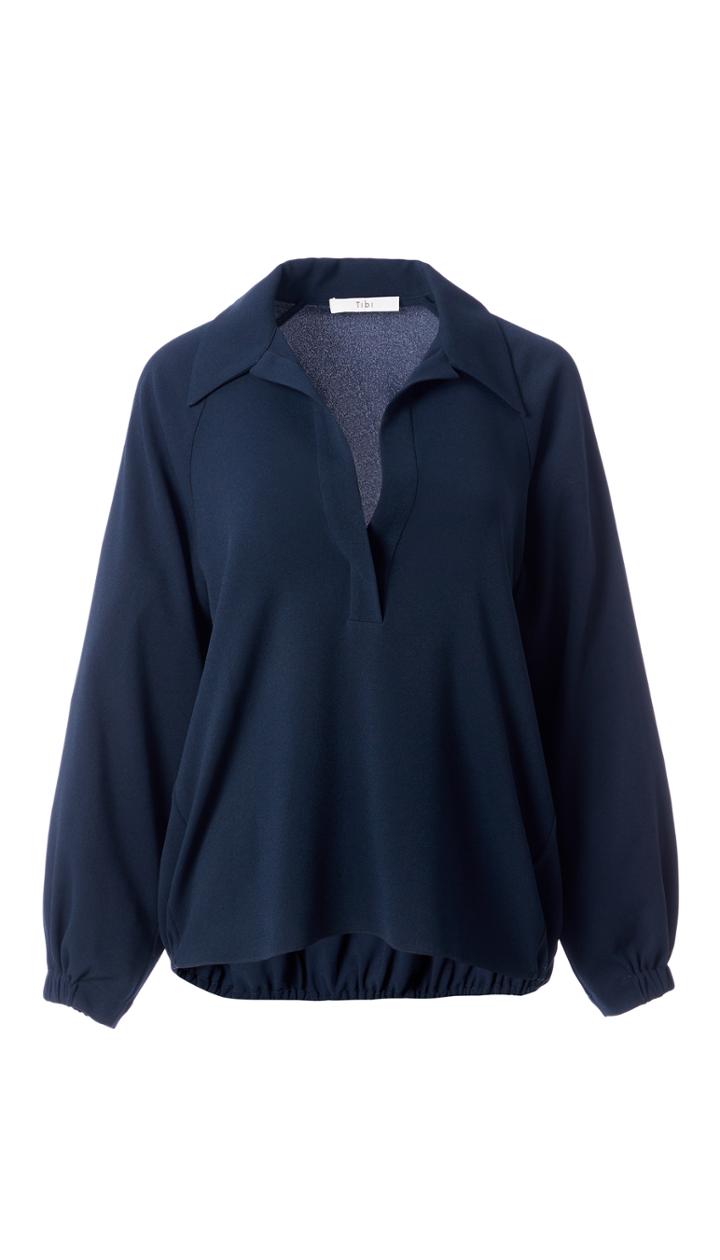 Savanna Crepe Polo
