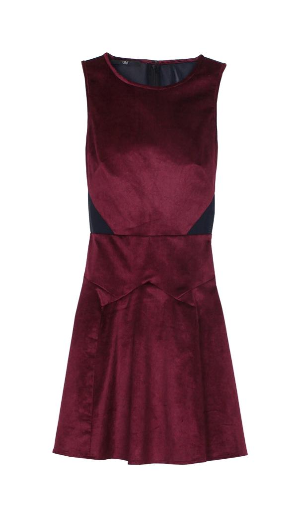 Stretch Velvet Dress