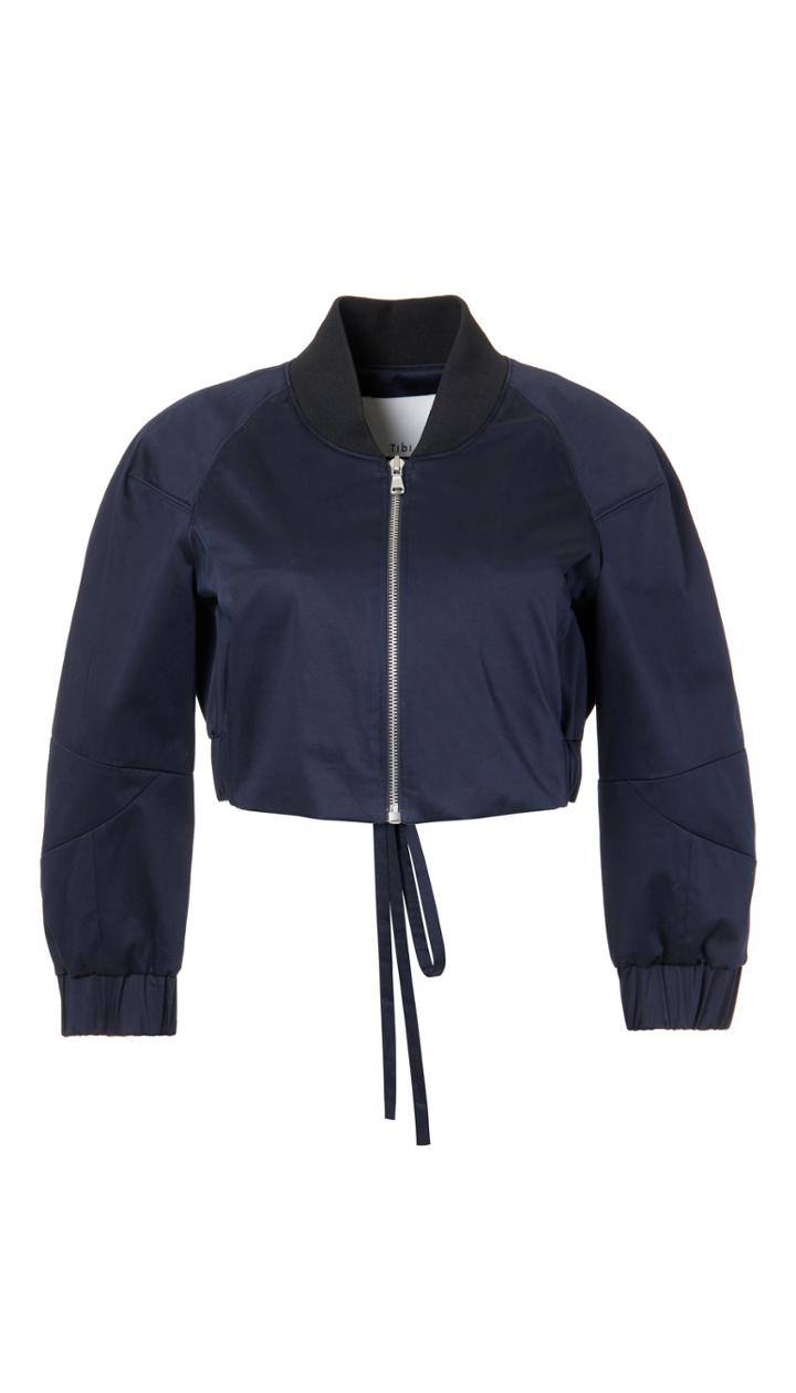 Mila Satin Bomber