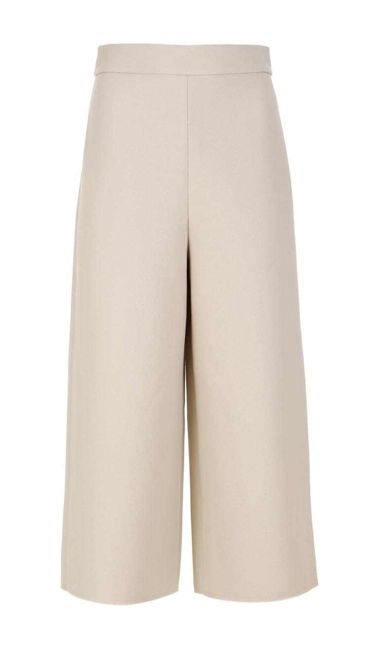 Double Crepe Sable Culottes