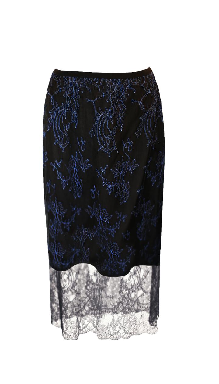 Chantilly Lace Pencil Skirt