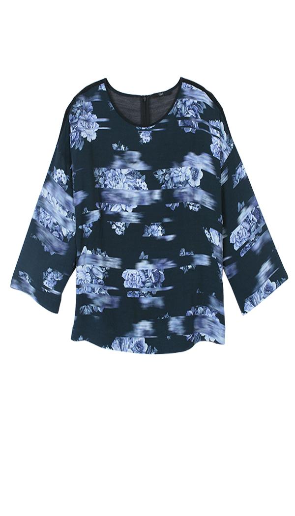 Floreale Print Top