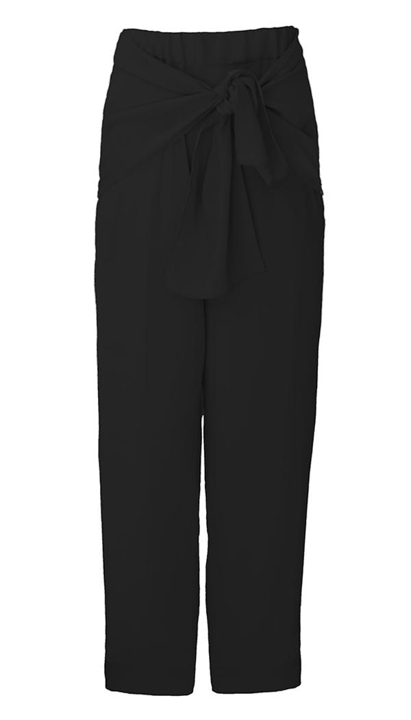 Bibelot Crepe Side Tie Pants
