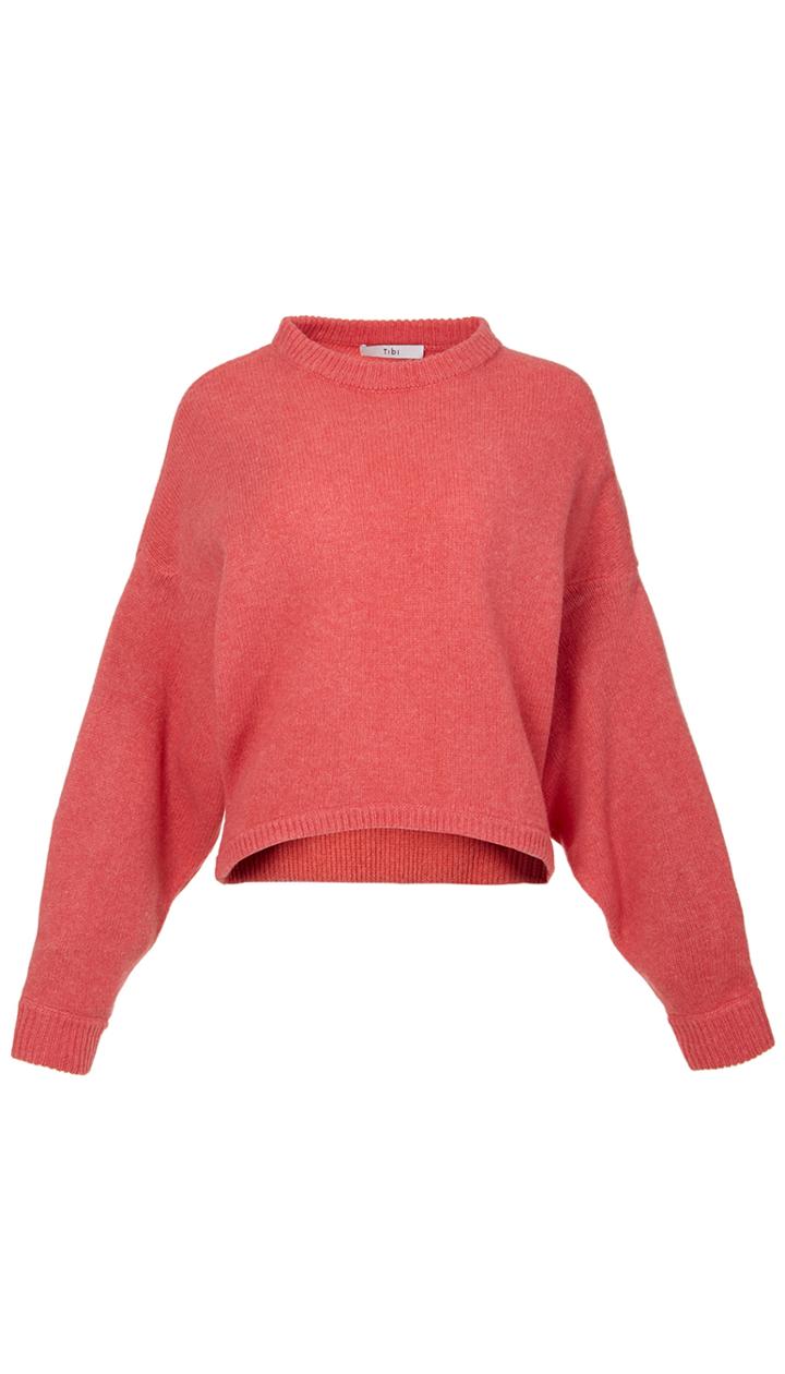 Shetland Oversized Wool Pullover