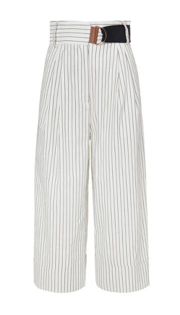 Cecil Stripe Cropped Pants