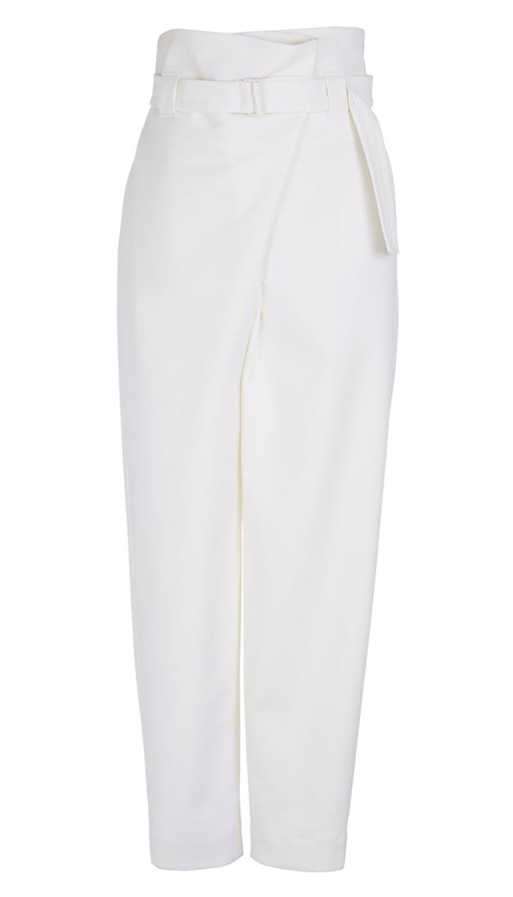 City Stretch Paperbag Pants