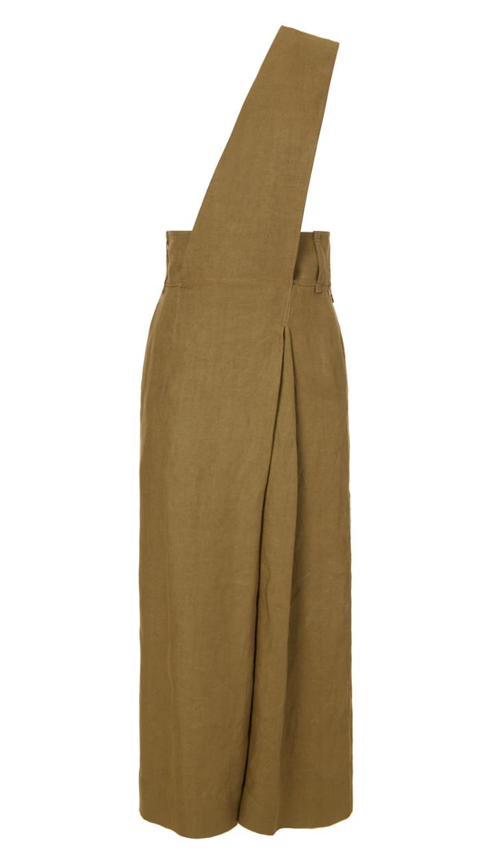 Hessian Linen Asymmetric Jumpsuit