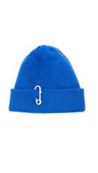 Cashmere Wool Beanie With Pin Detail