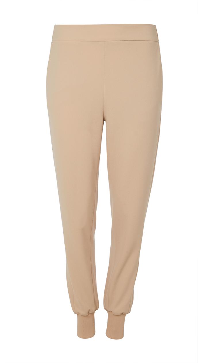 Structured Crepe Pull On Jogger