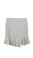 Daria Herringbone Mini Skirt