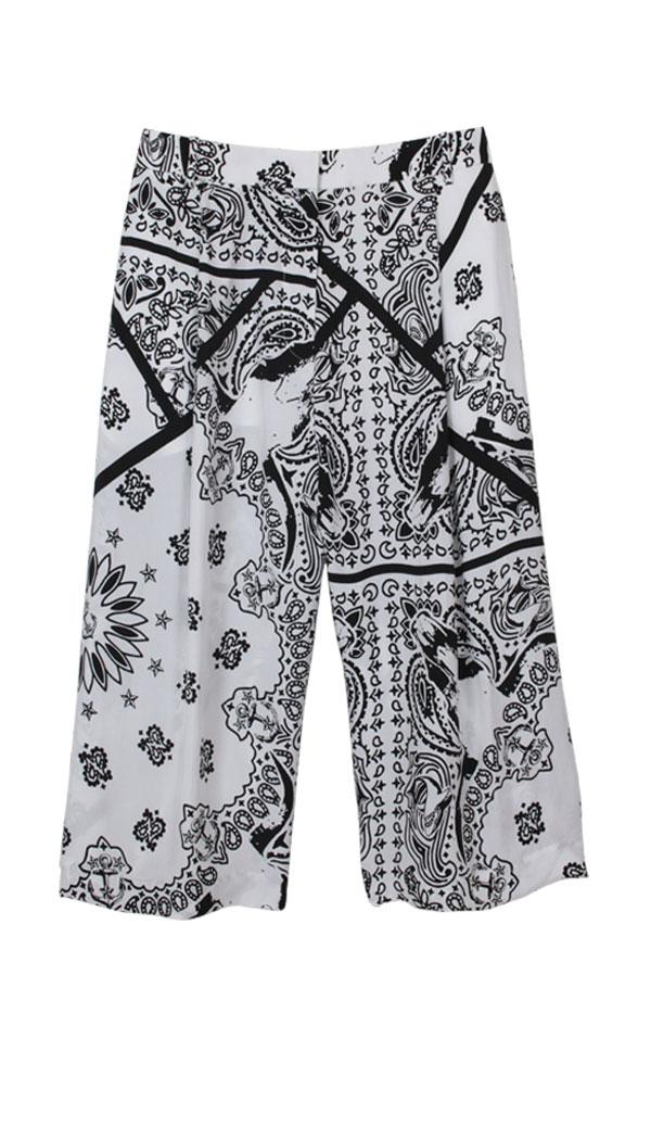 Patchwork Bandana Culottes