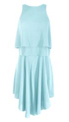 Savanna Crepe Double Layer Dress