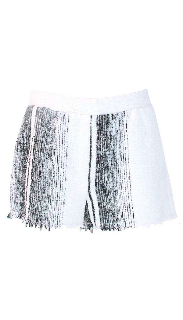 Terry Striped Shorts