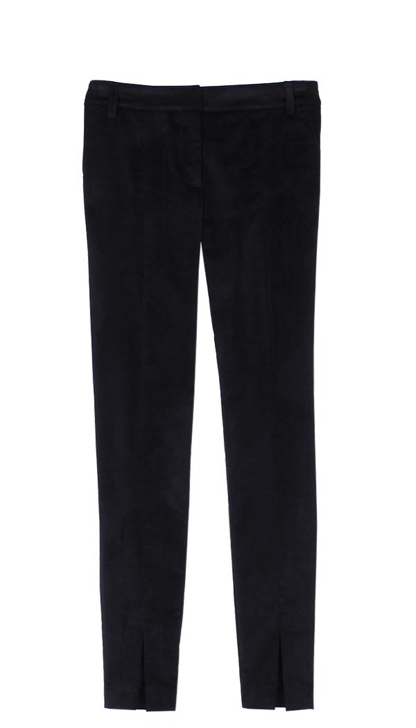 Stretch Velvet Slim Pant