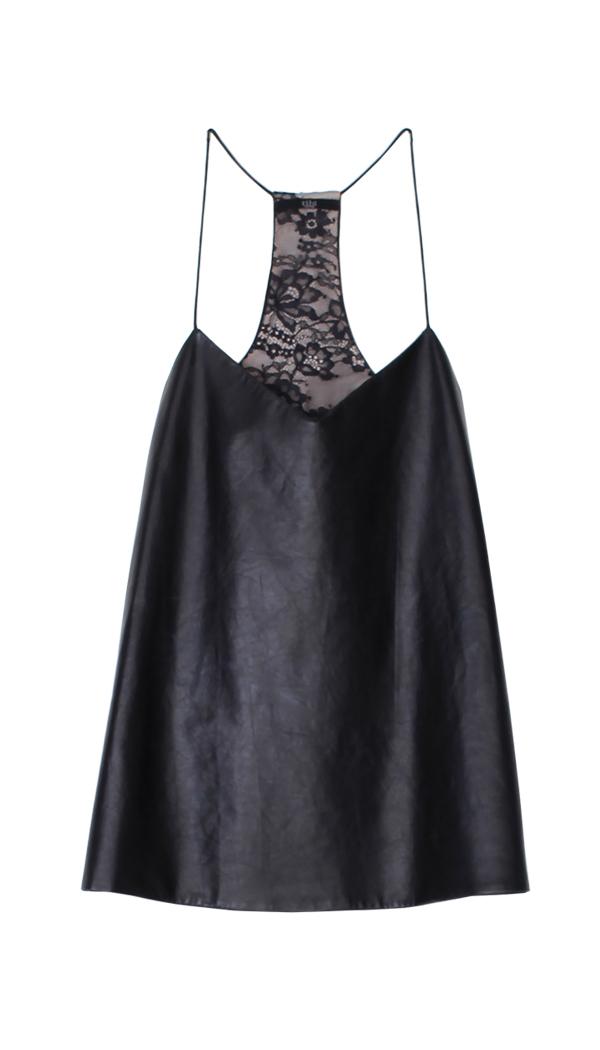 Leather Cami