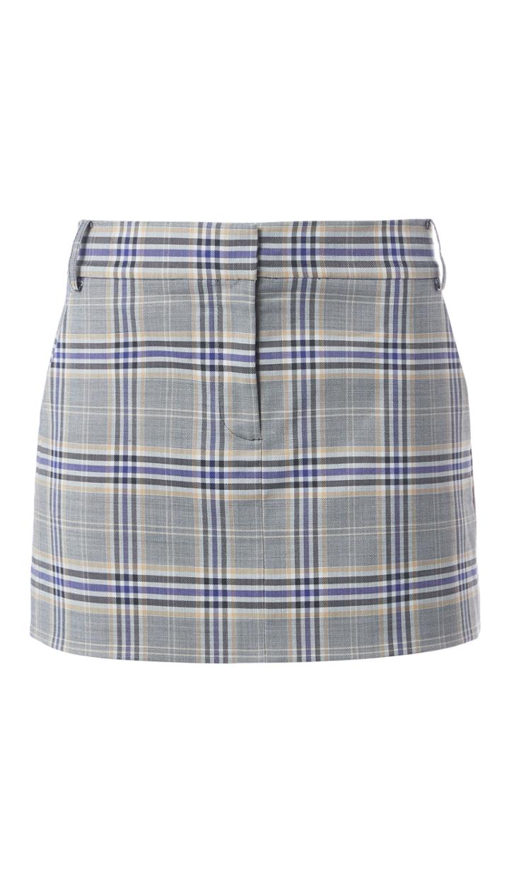 Lucas Suiting Mini Trouser Skirt
