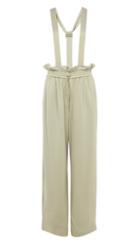 Astor Knit Paperbag Pants With Detachable Straps