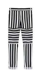 Summer Stripe Cuffed Pant
