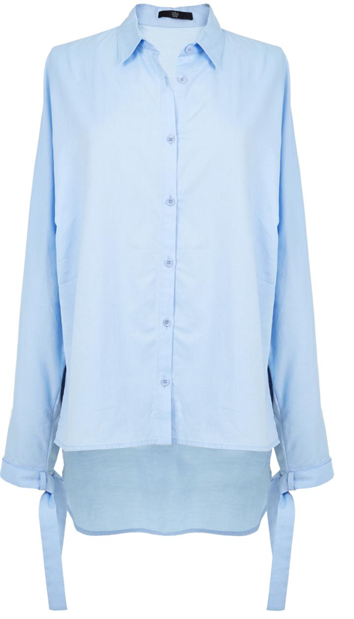 Oxford Dolman Tie Shirt