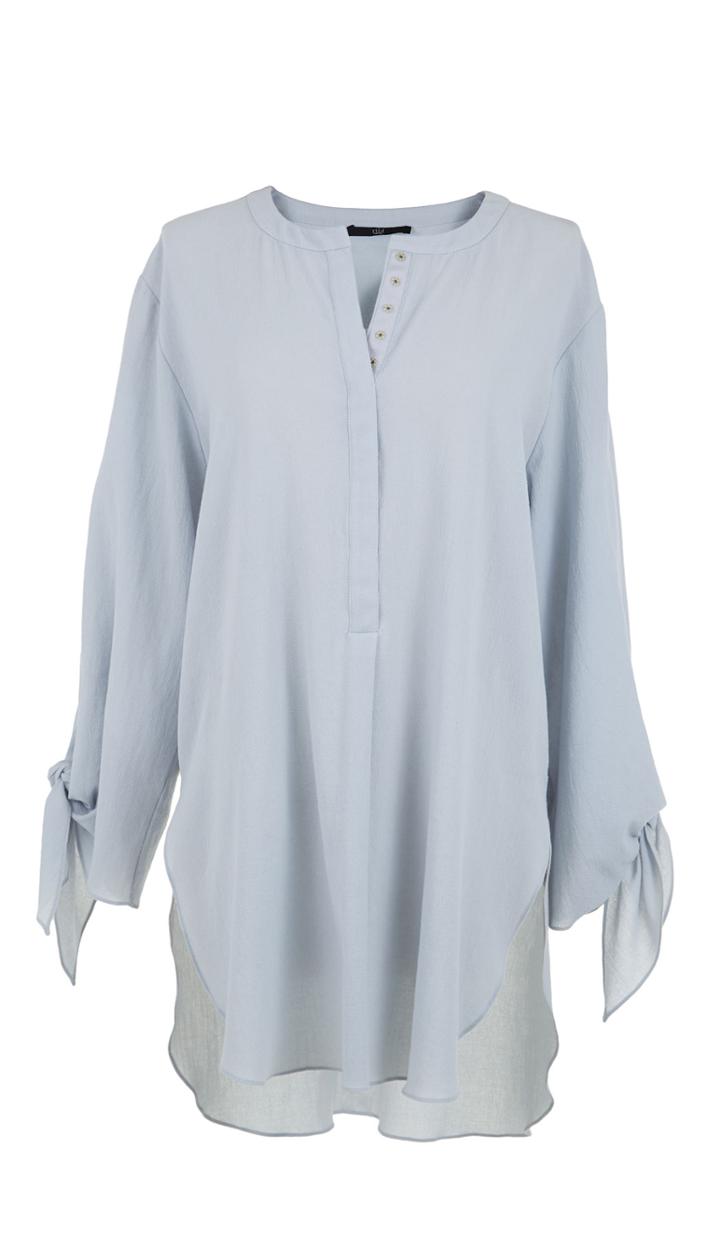 Pierrot Gauze Tie Henley