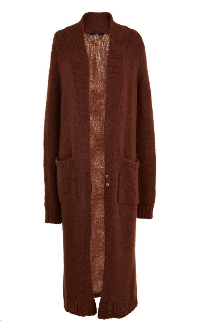Mohair Cozy Long Cardigan