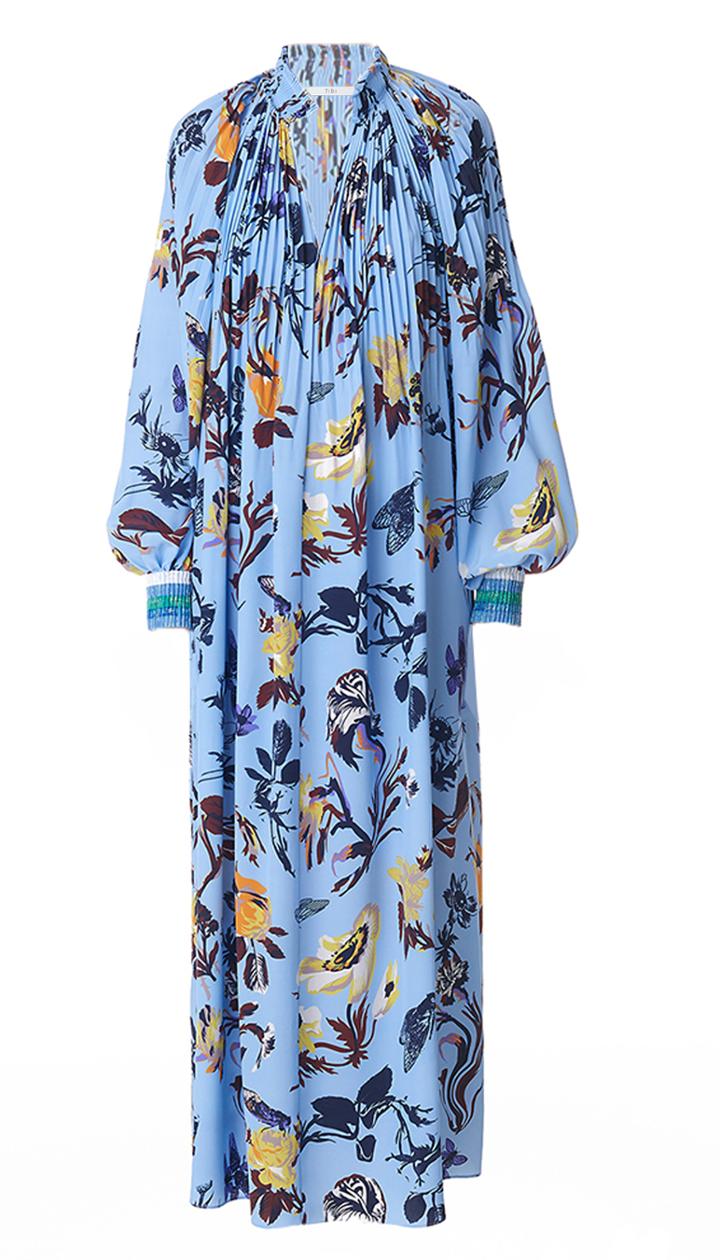 Gothic Floral Edwardian Dress