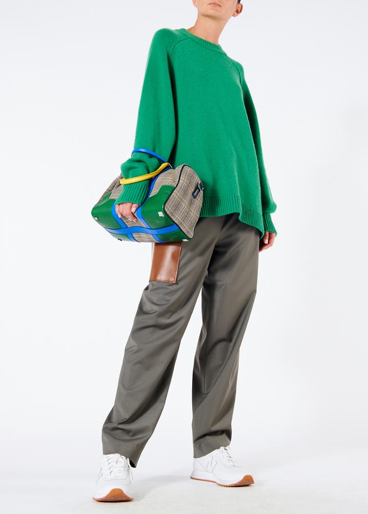 Cashmere Crewneck Oversized Pullover