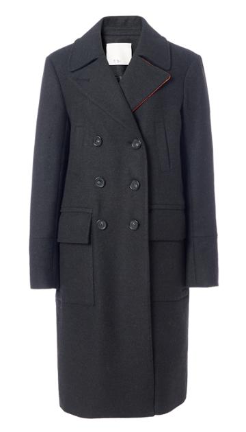 Felted Wool Overcoat