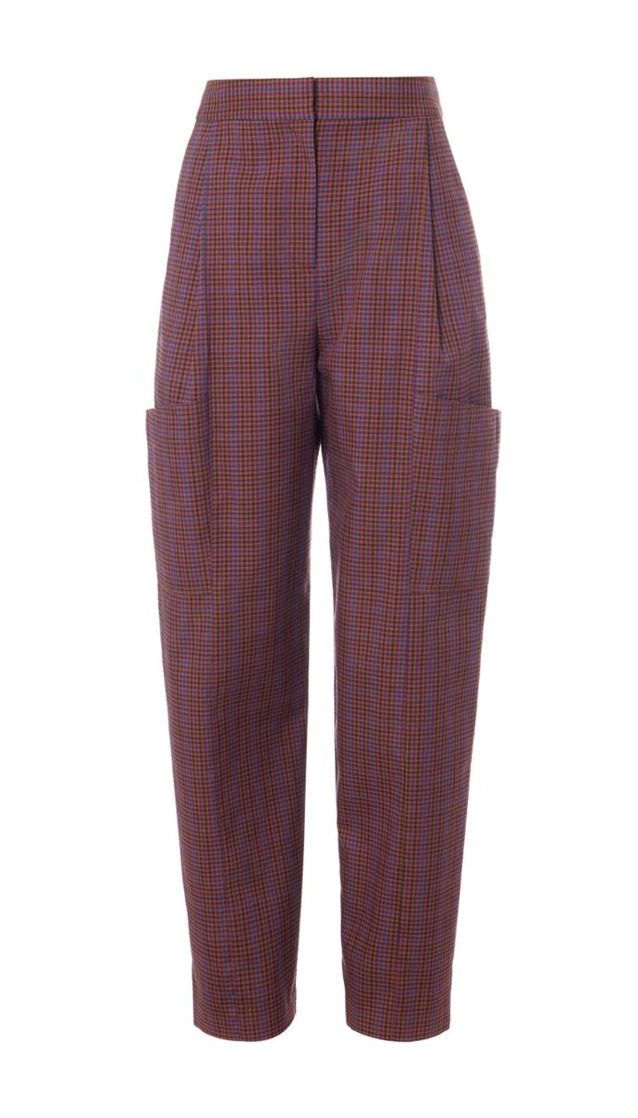 Menswear Check Cargo Pants