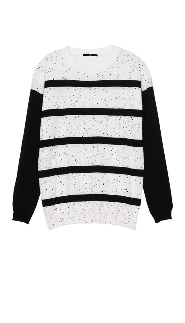 Mini Splatter Dot Pullover