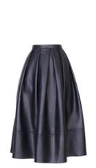 Leather Full Skirt