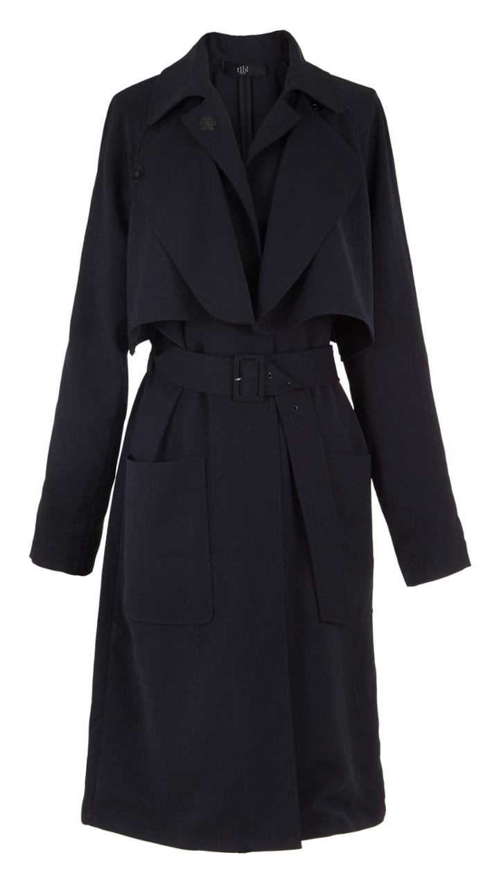 Drape Twill Trench