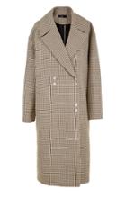 Bonded Houndstooth Coat