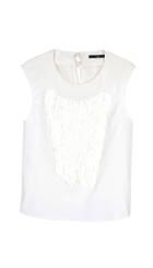 Baguette Sequins Embroidered Top