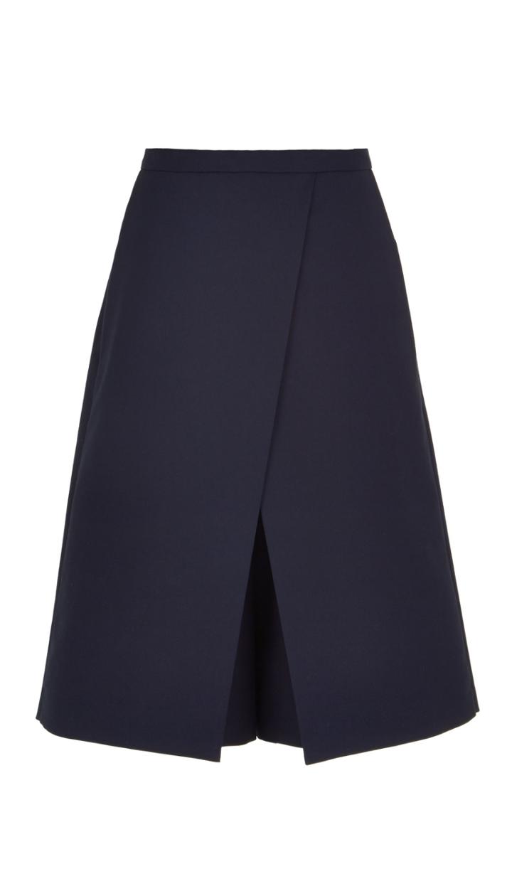 City Stretch Flat Front Culottes